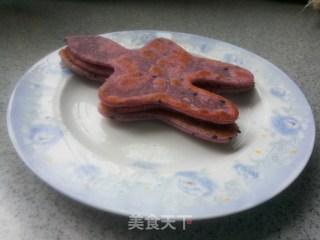 紫薯锅盔的做法步骤：8