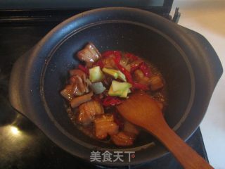 香干烧肉的做法步骤：4