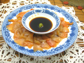 生食冰冻鲜赤贝的做法步骤：3