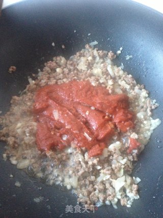肉酱意面的做法步骤：5
