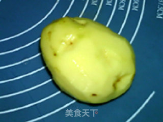 空气炸锅版炸土豆片的做法步骤：2