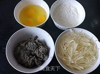 黑豆渣煎饼的做法步骤：6