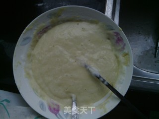 魔芋粉电饭锅蛋糕的做法步骤：7