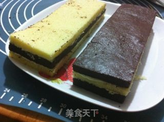 棋格蛋糕的做法步骤：19