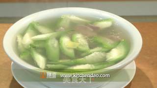 丝瓜肉片汤的做法步骤：5