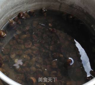 下酒小炒-------辣炒田螺的做法步骤：1