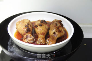 豉香蒸鸡腿的做法步骤：9