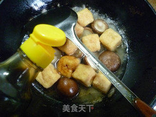 香菇烧油豆腐的做法步骤：8