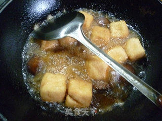 香菇烧油豆腐的做法步骤：12