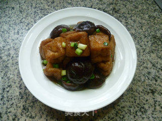 香菇烧油豆腐的做法步骤：14