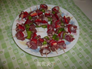 牙签羊肉的做法步骤：4