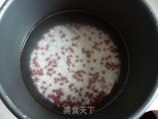 红豆米粥的做法步骤：4