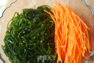 清凉脆爽美发瘦身营养丰富的凉拌美食—凉拌海带丝的做法步骤：6