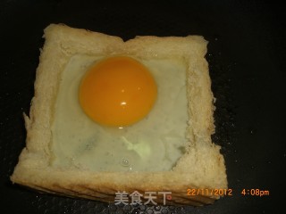 美味的早餐汉堡包的做法步骤：5