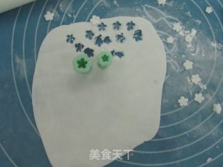 翻糖蛋糕---桃花盛开的做法步骤：46