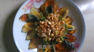 青椒皮蛋的做法步骤：5