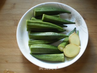白灼羊角豆的做法步骤：2