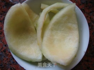 西瓜皮粥的做法步骤：2