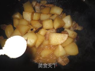 瘦肉焖萝卜的做法步骤：8