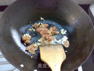 兰花肉片炒粉卷的做法步骤：3