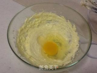 蔓越莓奶酥饼干的做法步骤：2