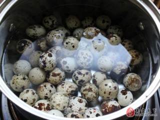 香糟卤鹌鹑蛋的做法步骤：3