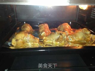 新奥尔良烤小鸡腿的做法步骤：10