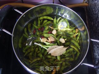 盐水毛豆的做法步骤：6