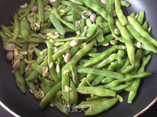 干煸油豆角的做法步骤：5