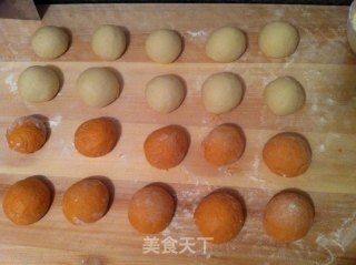 菊花馒头的做法步骤：5