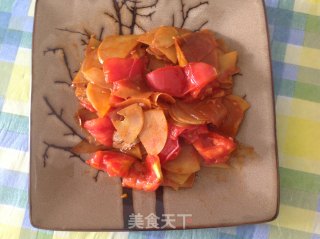 番茄土豆片的做法步骤：7