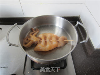 韩风煎烤鱿鱼的做法步骤：5