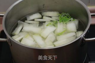 清热祛暑润肺生津喷香可口的美味汤汁—冬瓜丸子汤的做法步骤：8