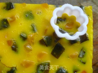 三色蒸蛋的做法步骤：6