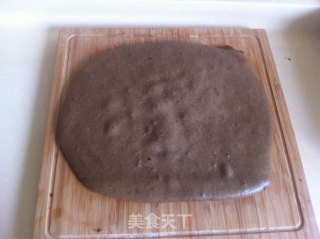 双色巧克力蛋糕的做法步骤：2