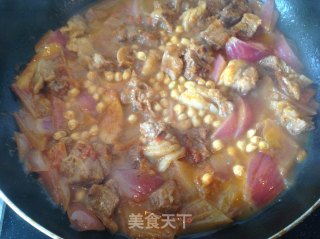红烩牛腩的做法步骤：10