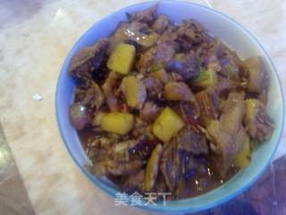 土豆炖鸡的做法步骤：6