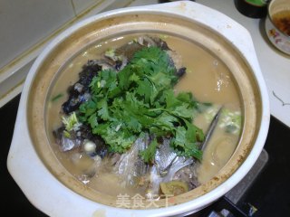 豆腐鱼头砂锅煲的做法步骤：7