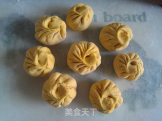 南瓜花篮豆沙卷的做法步骤：9