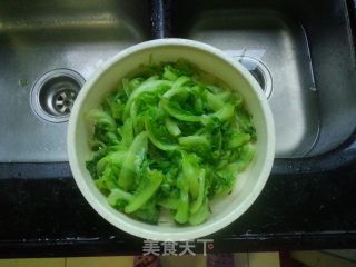 烫油菜的做法步骤：3