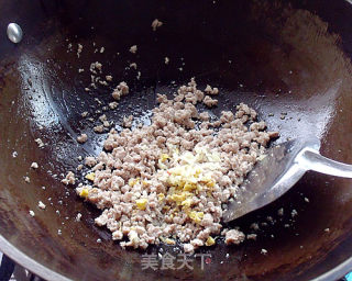 鲜椒肉末豇豆的做法步骤：7