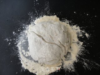 煎黑豆渣发糕的做法步骤：1