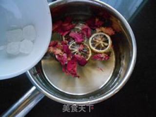 柠檬芙蓉花茶的做法步骤：6