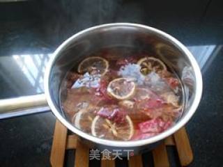 柠檬芙蓉花茶的做法步骤：8