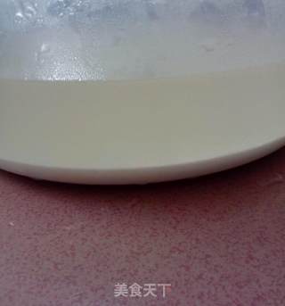 【凉皮粉浆的变身】——层层绿豆糕的做法步骤：6
