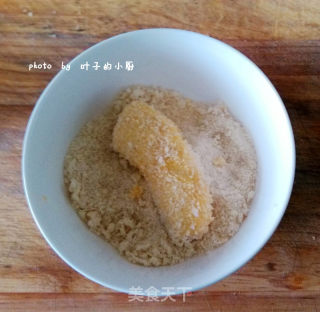 脆皮香蕉的做法步骤：7