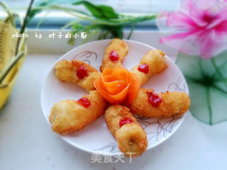脆皮香蕉的做法步骤：11