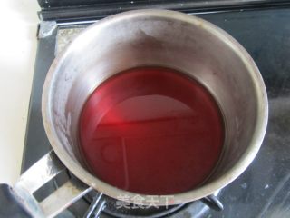 烟熏鸭脯肉红酒梨的做法步骤：10