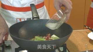 莴笋炒腊味的做法步骤：4
