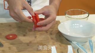 番茄夹蛋的做法步骤：1